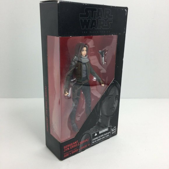 Star Wars Black Series Sergeant Jyn Erso Jedha 22 Action Figure Hasbro Disney 2 - Picture 5 of 12